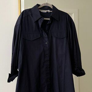 & Other Stories Tunic Dress in Navy Sz 4